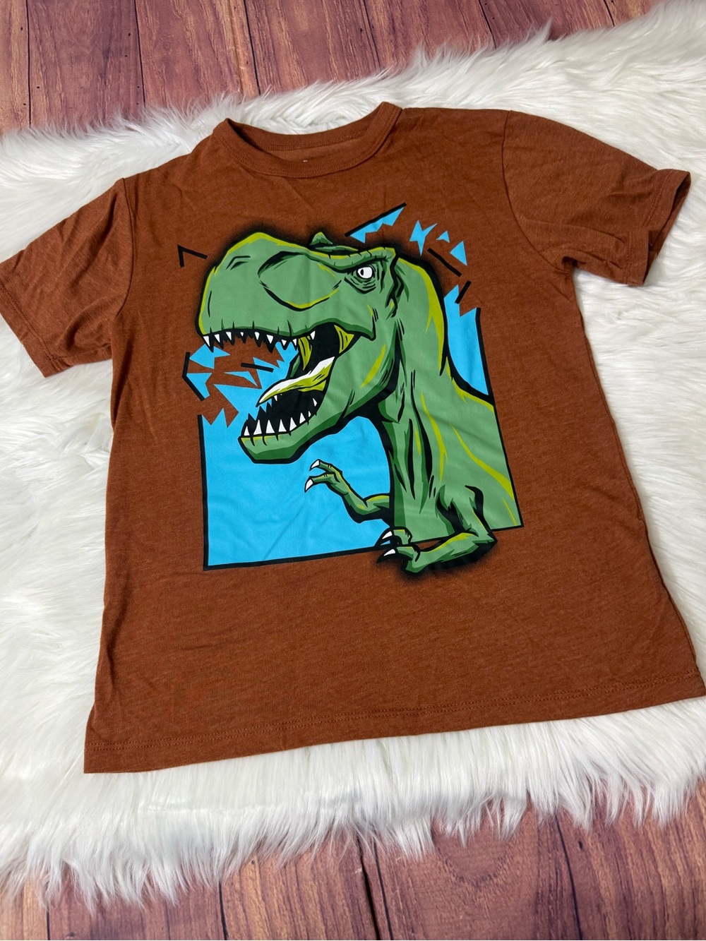 The Children’s Place Graphic Short Sleeve Shirt - Boys Size M (7/8)